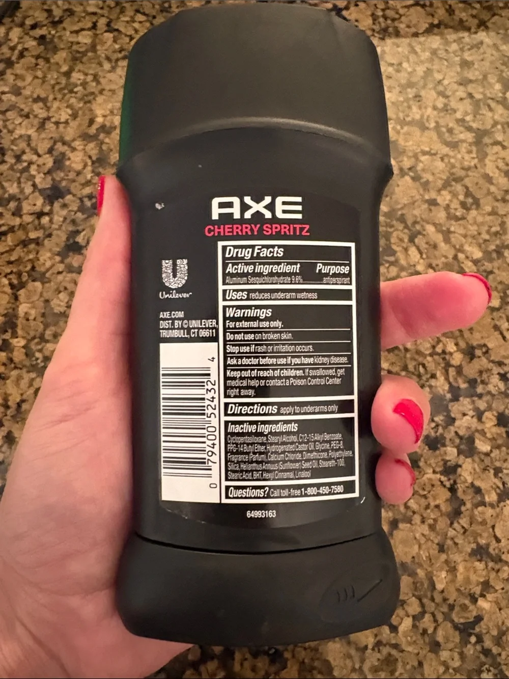 AXE Cherry Spritz Antiperspirant Stick Duo